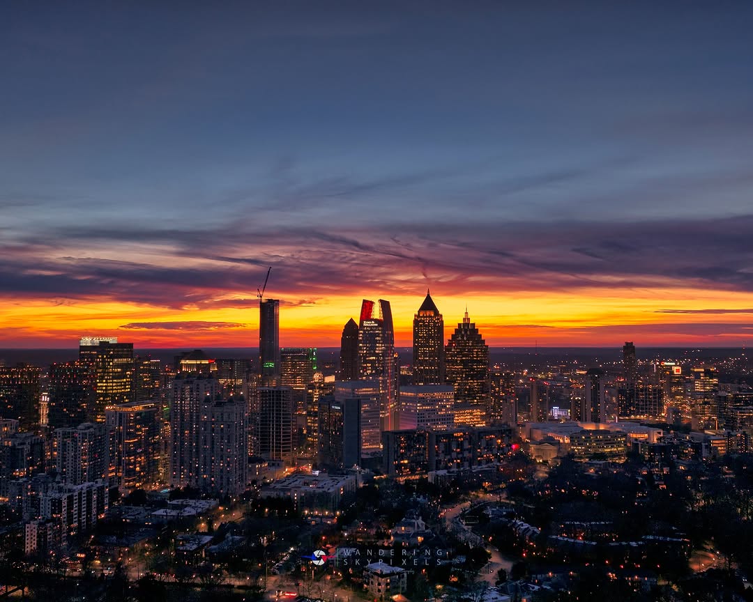 Atlanta at Golden Hour